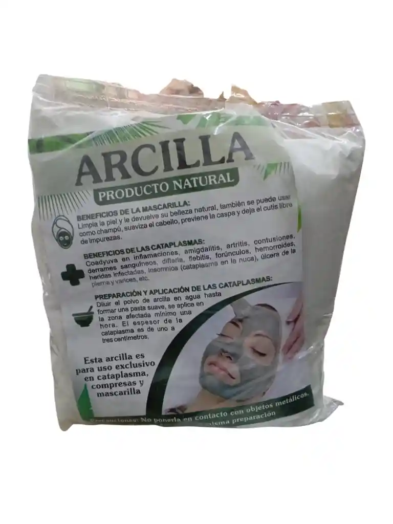 Arcilla En Bolsa X 500 Gms Dr Rojas