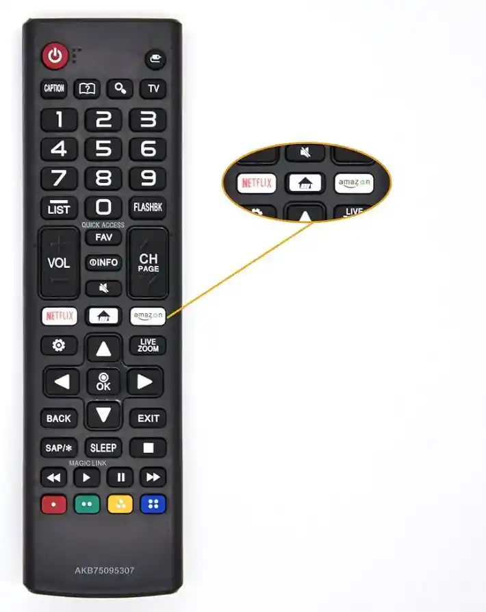 Control Remoto Universal Para Smart Tv Led / Lcd Netflix - Amazon