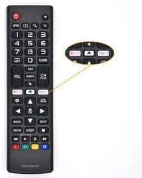 Control Remoto Universal Para Smart Tv Led / Lcd Netflix - Amazon