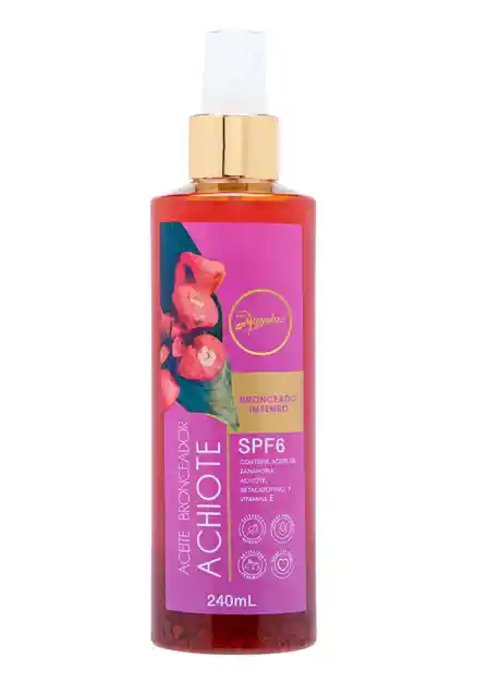 Aceite Bronceador Achiote X 240 Ml Anyeluz