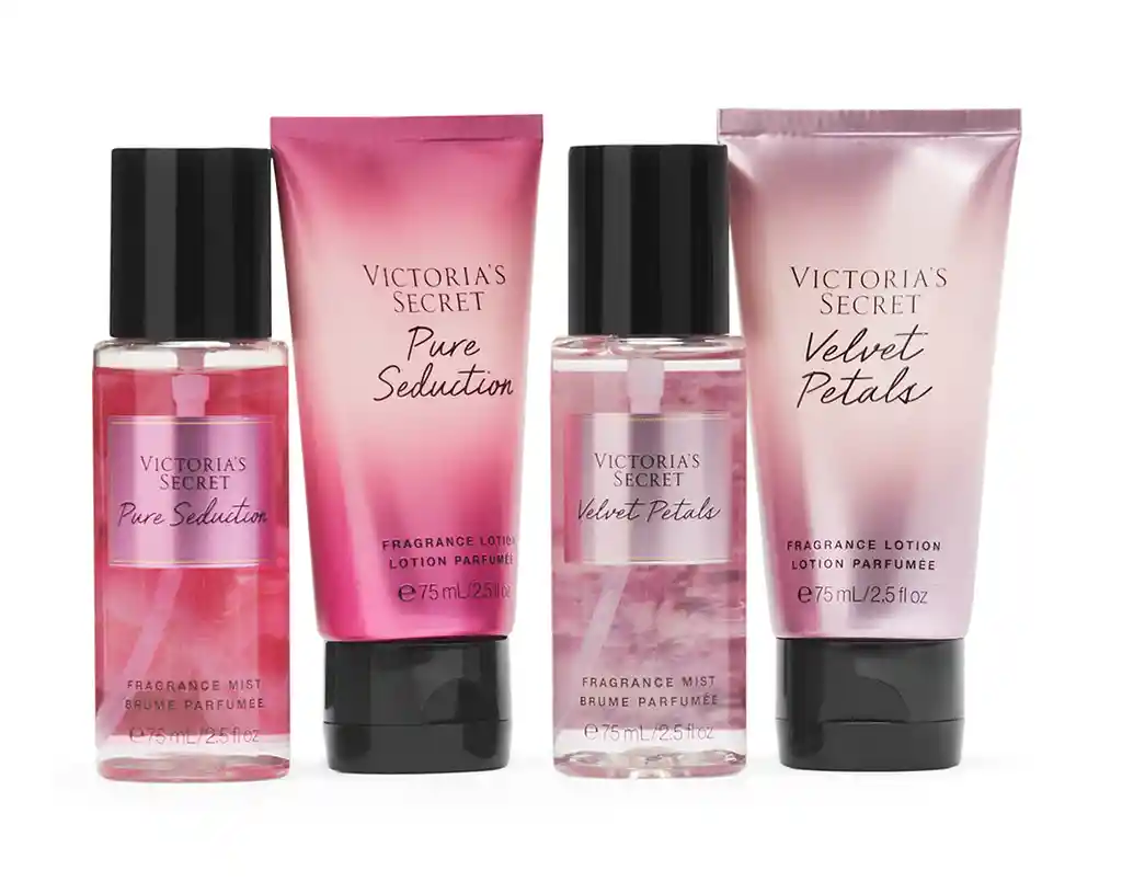 Set De Regalo Victoria´s Secret Pure Seduction Velvet Petals