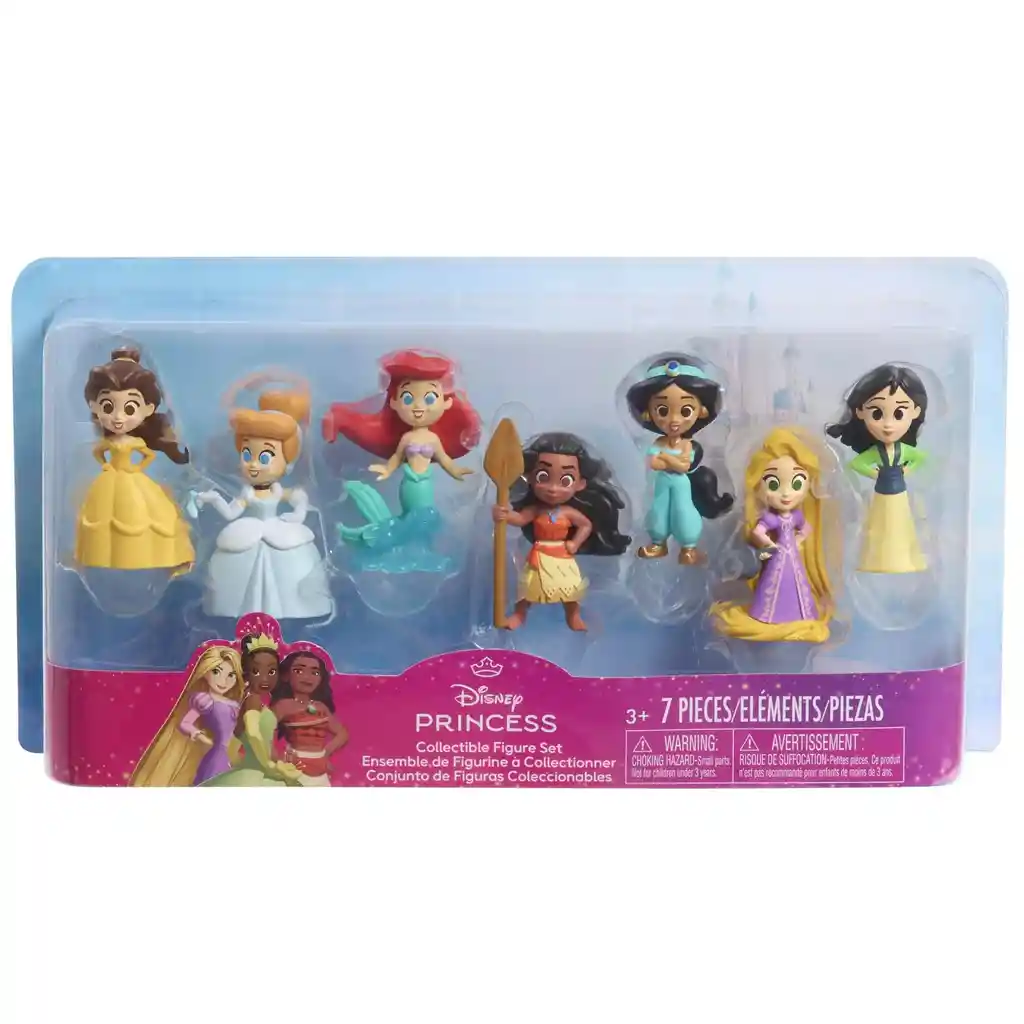 Disney Princess Juego De Figuras Coleccionables Juguetes Para Bebés Y Niños Pequeños