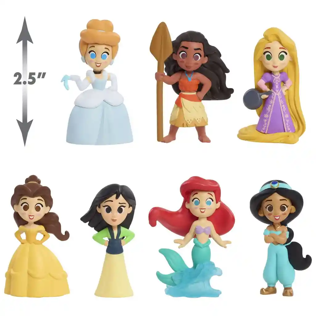 Disney Princess Juego De Figuras Coleccionables Juguetes Para Bebés Y Niños Pequeños