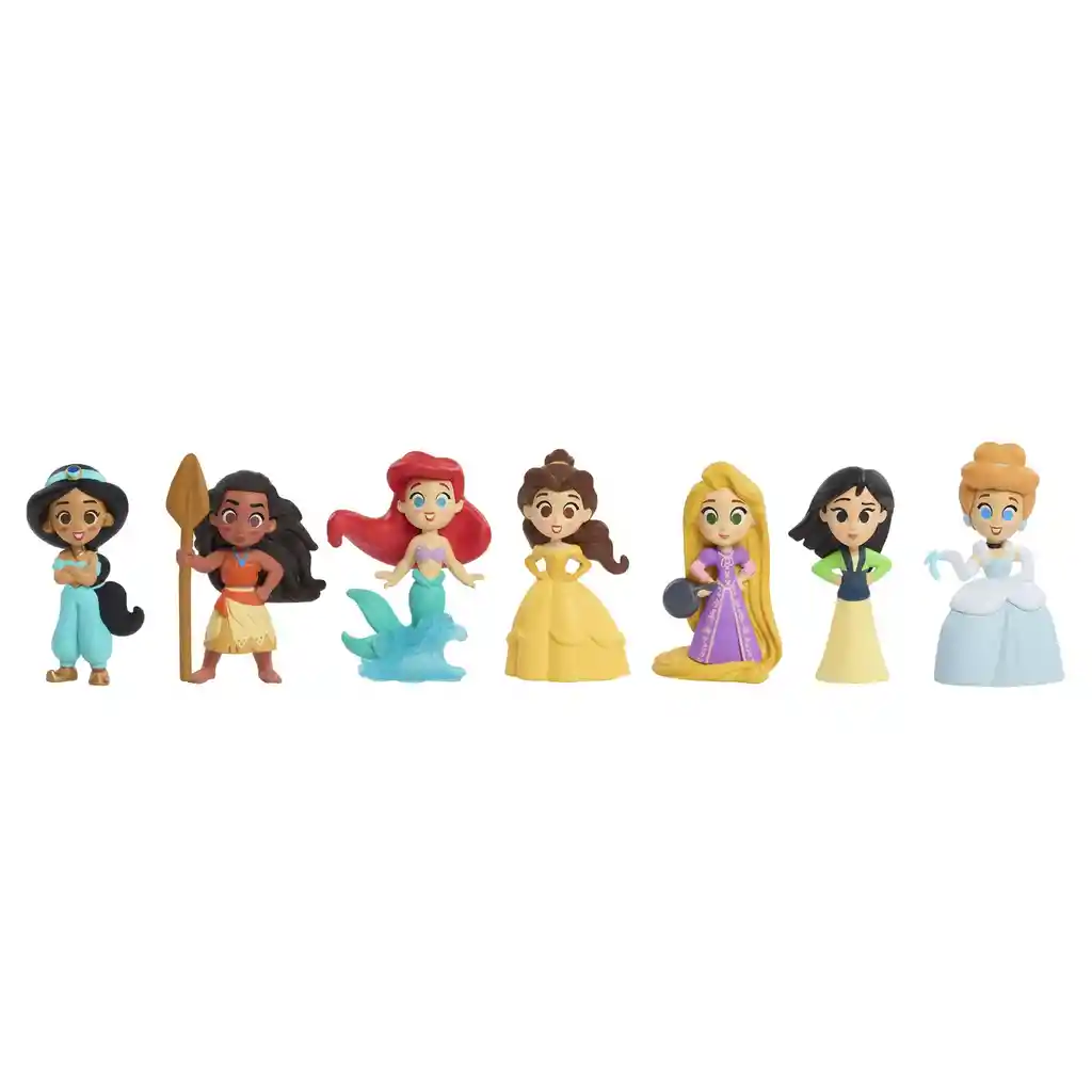 Disney Princess Juego De Figuras Coleccionables Juguetes Para Bebés Y Niños Pequeños