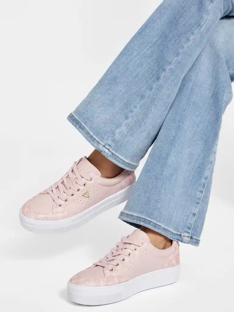 Guess Sneakers Para Mujer Tennis Talla 8 100% Originales