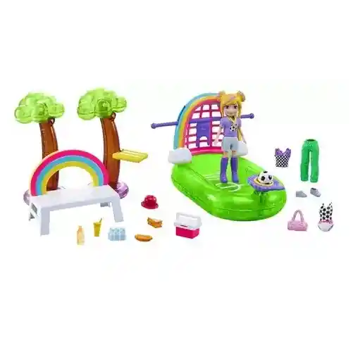 Muñeca Polly Pocket Fútbol Splash Hdw60