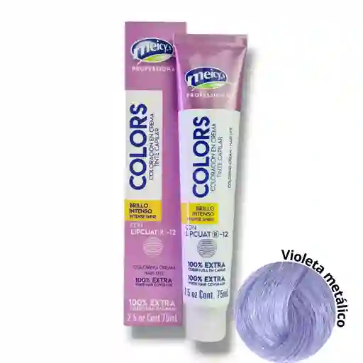 Tinte Violeta Metalico 75ml Meicy´s