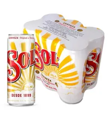 Cerveza Mexicana Sol Six Pack X 310 Ml