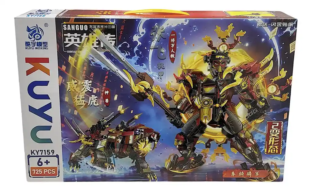 Set Bloques De Construccion Speed City Transformers Ninja 725pcs Ky7159