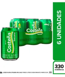 Cerveza Costeña Bacana X 330 Ml