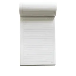 Block Media Carta Rayado Blanco