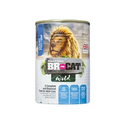 Br For Cat Wild Para Gatos Sabor A Pescado Lata De 400g