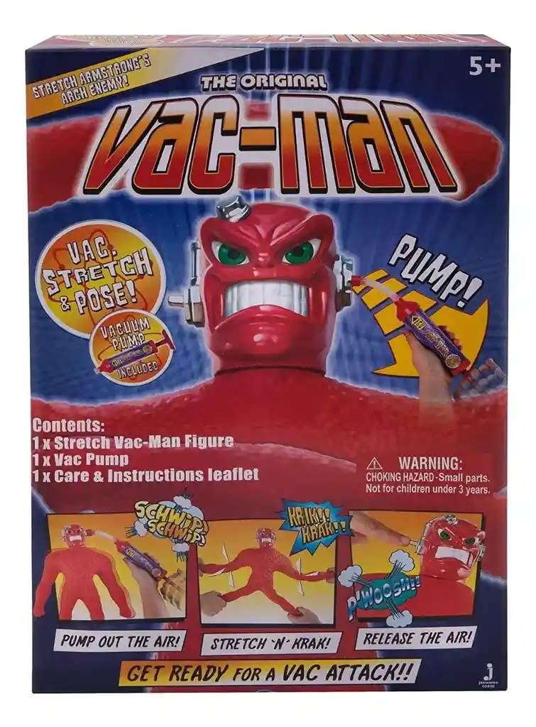 Stretch Armstrong The Original Vac Man Figure Grande