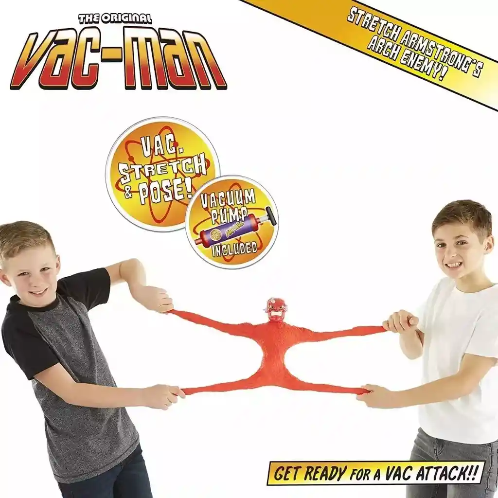 Stretch Armstrong The Original Vac Man Figure Grande