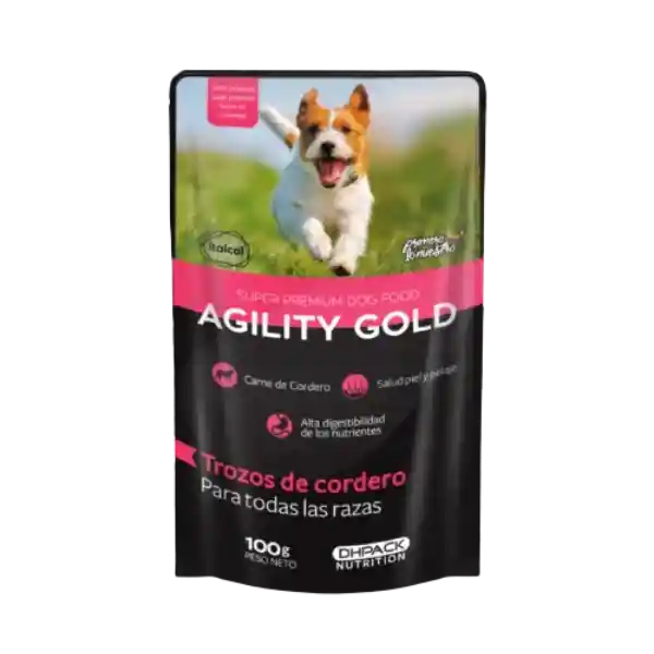 Agility Gold Trozos De Cordero Snack 100g