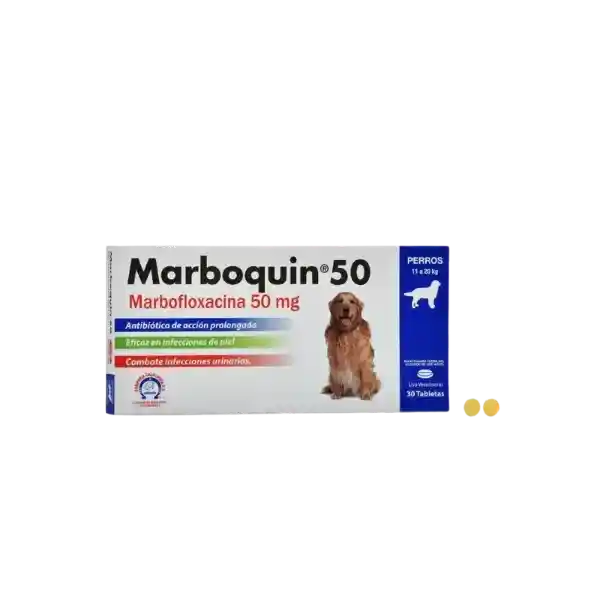 Marboquin 50mg Tabletas