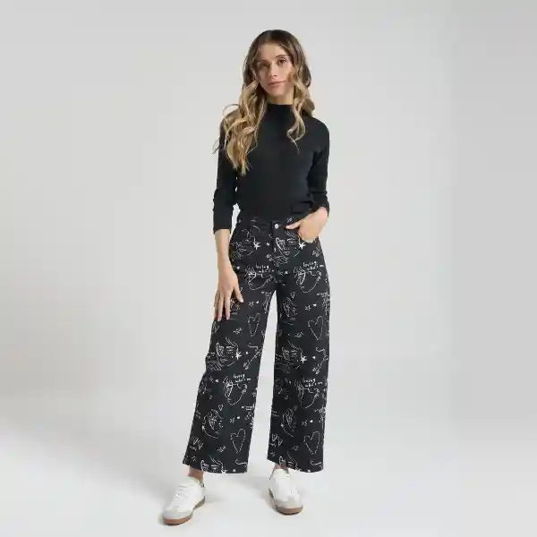 38 / Pantalón Just A Girl - Negro