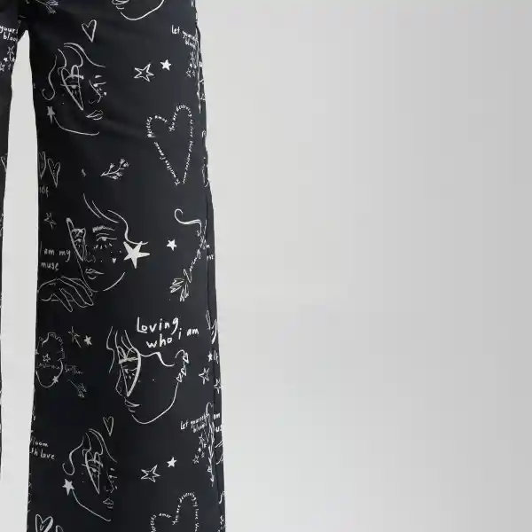 38 / Pantalón Just A Girl - Negro