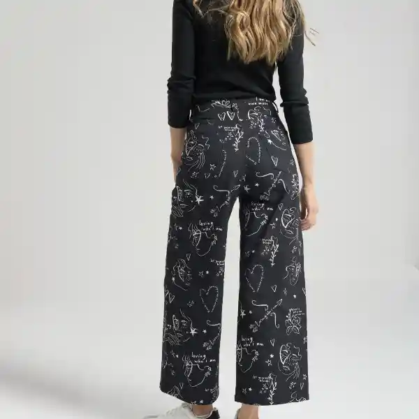 36 / Pantalón Just A Girl - Negro