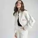 S / Chaqueta With Love - Blanco