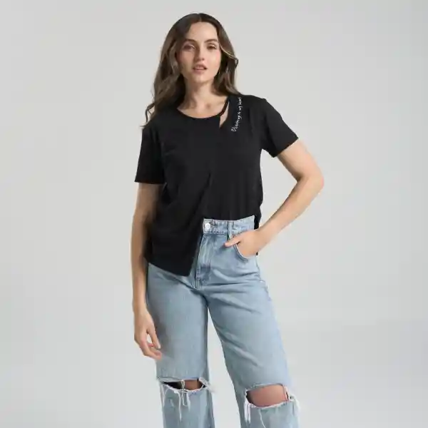 Xl / Camiseta My Heart - Negro