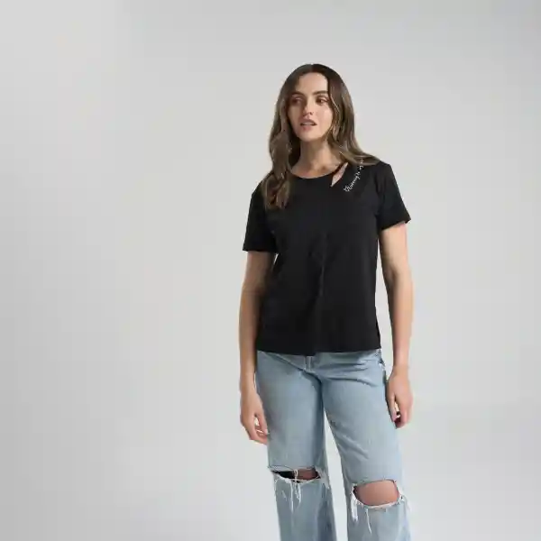 Xl / Camiseta My Heart - Negro
