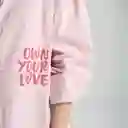 Xl / Camisa Own Your Love - Rosa
