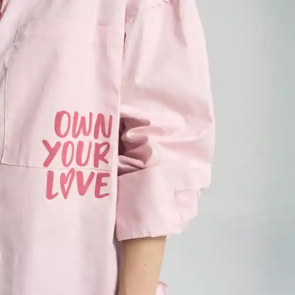 L / Camisa Own Your Love - Rosa