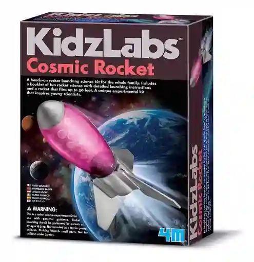 Juego Ciencia Experimento Cohete Espacial Para Niños