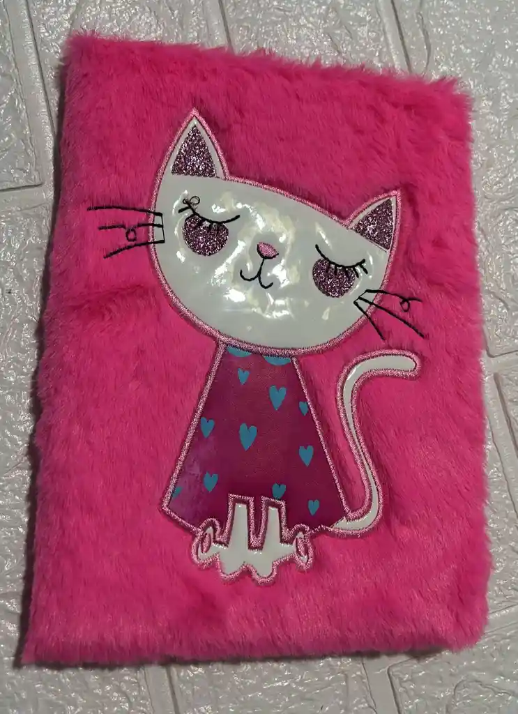 Agenda Peluche De Gato Infantil Para Niñas