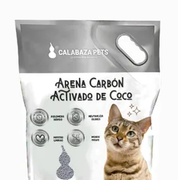 Arena Para Gato Calabaza Pets 100% Bentonita X 10kg