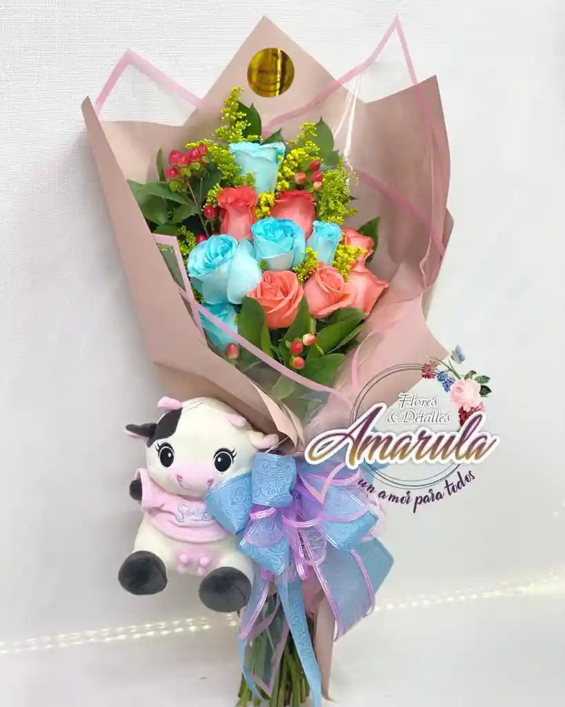 Bouquet Con Peluche