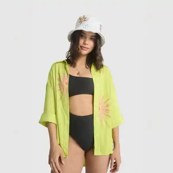 Xl / Sobrecamisa Rayito De Sol - Verde