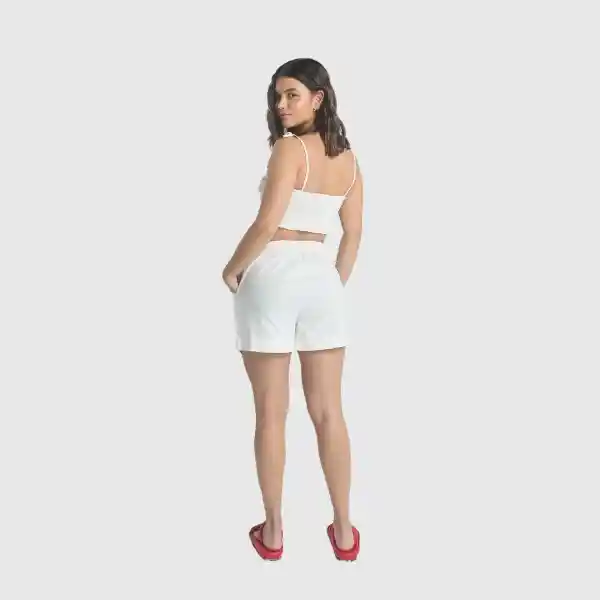 L / Short Tropical Colors - Marfil