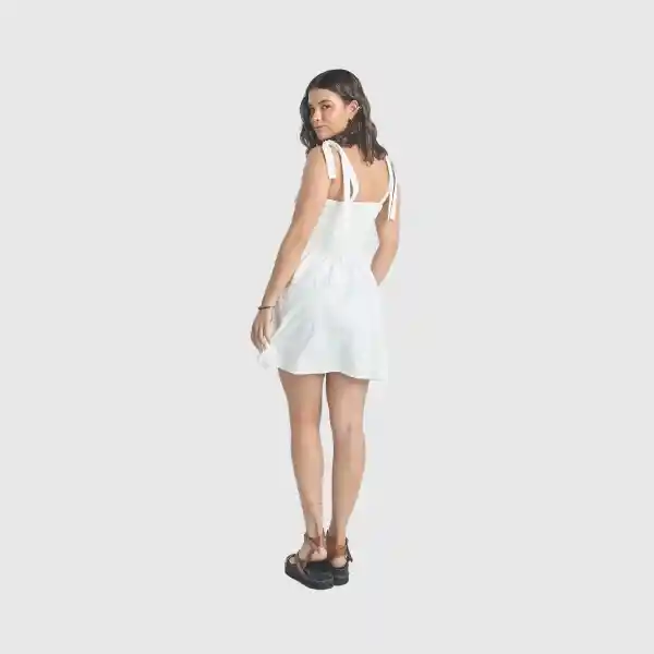 L / Vestido Full Of Colors - Marfil