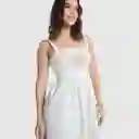 M / Vestido Full Of Colors - Marfil