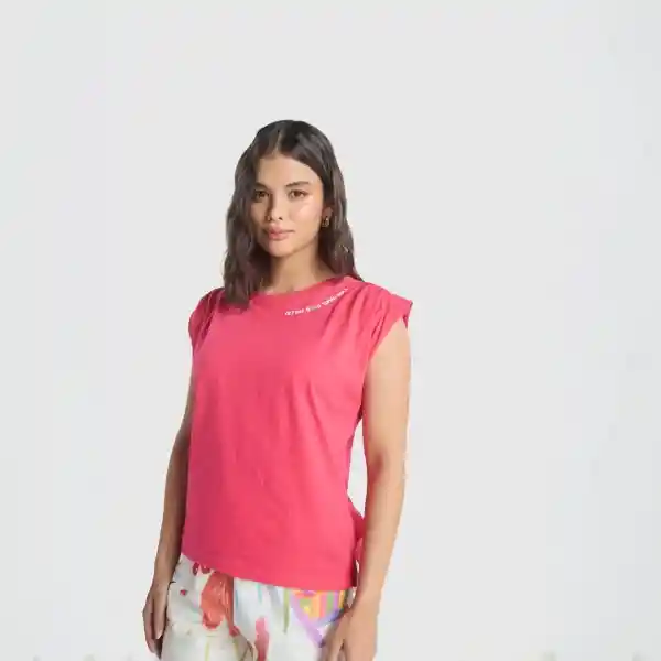 Xs / Camiseta Feel Good - Fucsia