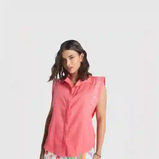 Xl / Camisa Pequeños Detalles - Coral