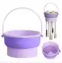 Organizador De Maquillaje Morado Myr09-4: Comodidad Y Organización En Un Solo Producto