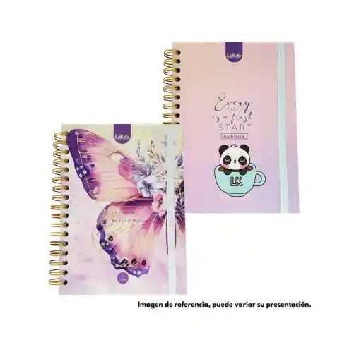 Agenda Cuaderno Visionaria 2025 Lukis