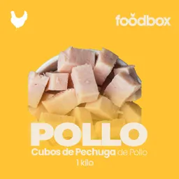 Cubos De Pechuga De Pollo X 1 Kg