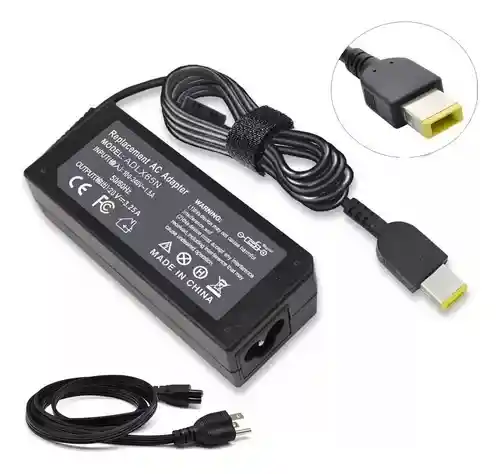 Cargador Homologado Compatible Con Lenovo 20v-3.5a Usb Amarilla