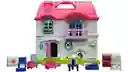 Casa De Muñecas Con Accesorios Regalo Niñas