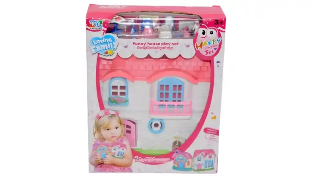 Casa De Muñecas Con Accesorios Regalo Niñas