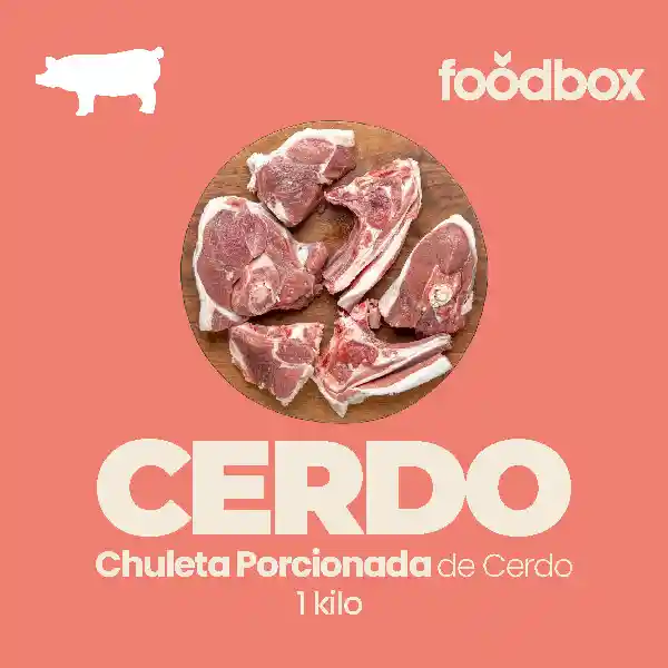 Chuleta De Cerdo Porcionada X 1 Kg