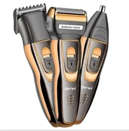 Máquina De Afeitar 3 En 1 Geemy Gm-595 Intercambiable