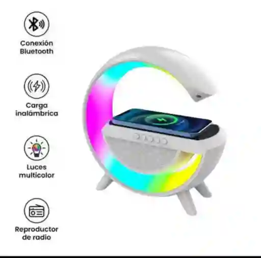 Parlante Bluetooth Lampara Usb Radio Co