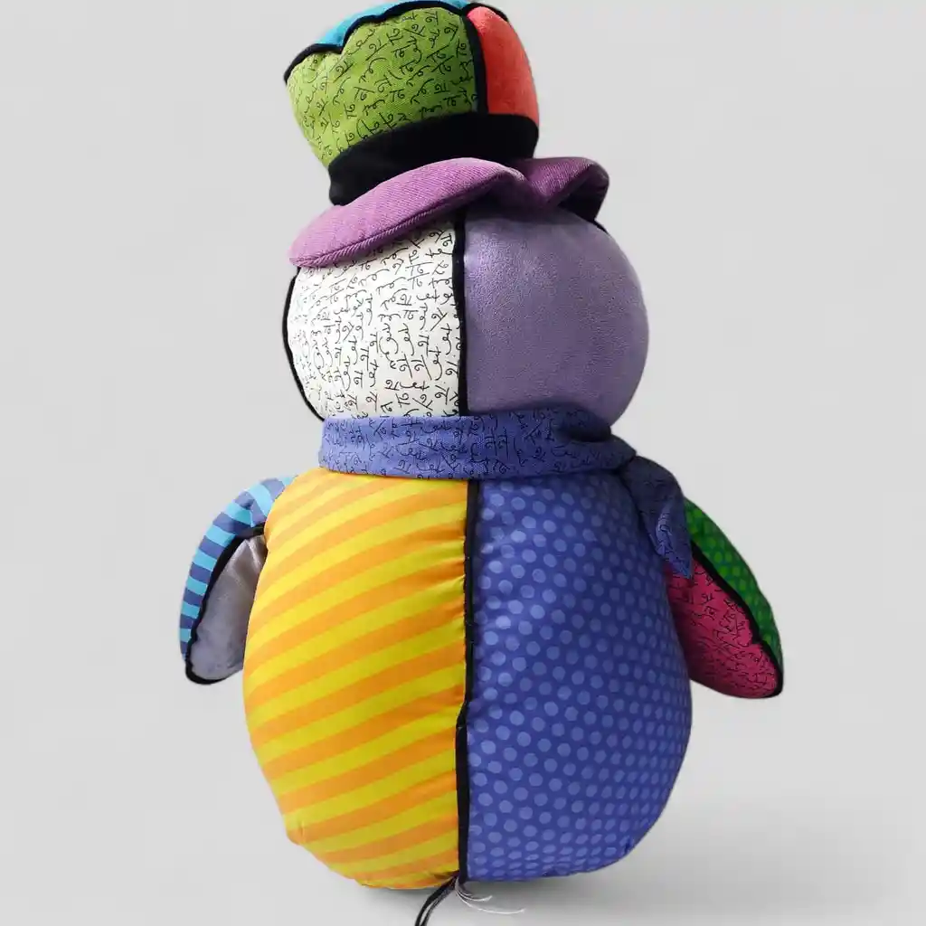 Peluche Muñeco De Nieve Original Romero Britto Ultima Unidad!