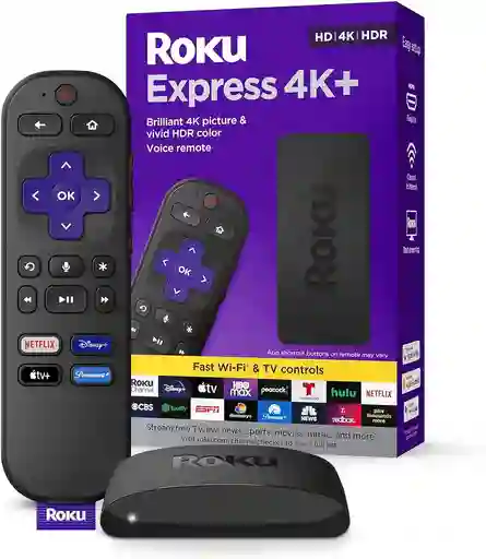 Dispositivo De Streaming Roku Express 4k+ Hd 4k Hdr