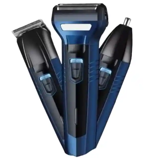 Afeitadora Multifuncional 3 En 1 Gm-566 Para Vello Facial Y Corporal